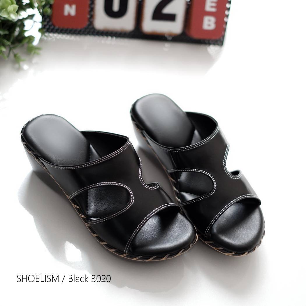 รองเท้าแฟชั่นส้นเตารีด รองเท้าลำลอง รองเท้าส้นหนา พื้นนุ่มนิ่ม ใส่เดินสบายๆได้ทั้งวัน พร้อมส่ง!!