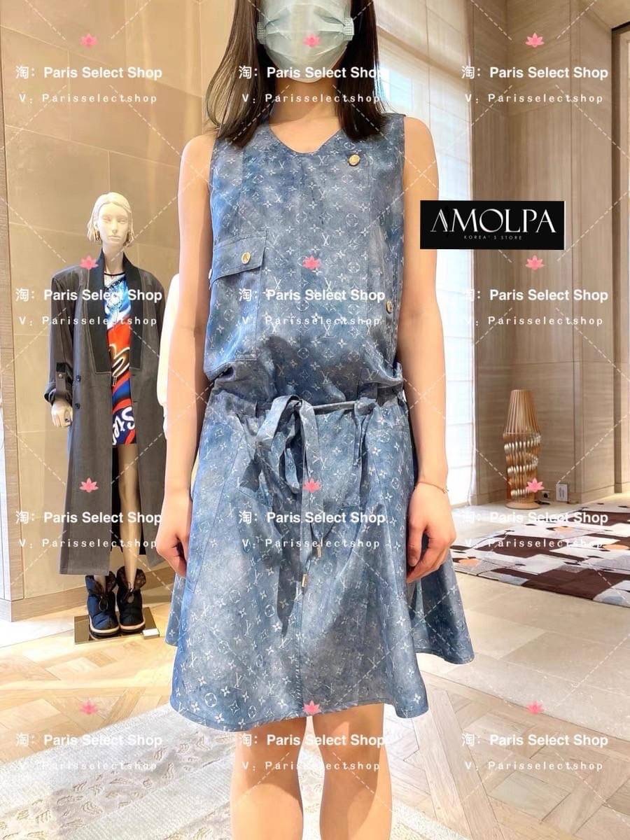 งาน HIEND มีแค่ที่นี่ที่เดียว!!! พร้อมส่ง!! DRESS LV PRINT 2021-SS เนื้อผ้าดีม๊ากกกก ผ้าใส่สบายมากกกก ห้ามพลาดเลยนะคะ ใส่สบายสุดๆ !! งานสวยงานดีต้องแบรนด์AMOLPA เท่านั้น !! ❤️NEW IN TODAY BY AMOLPA❤️ แบรนด์ - LV ป้าย TAG LV Detail - DRESS LV