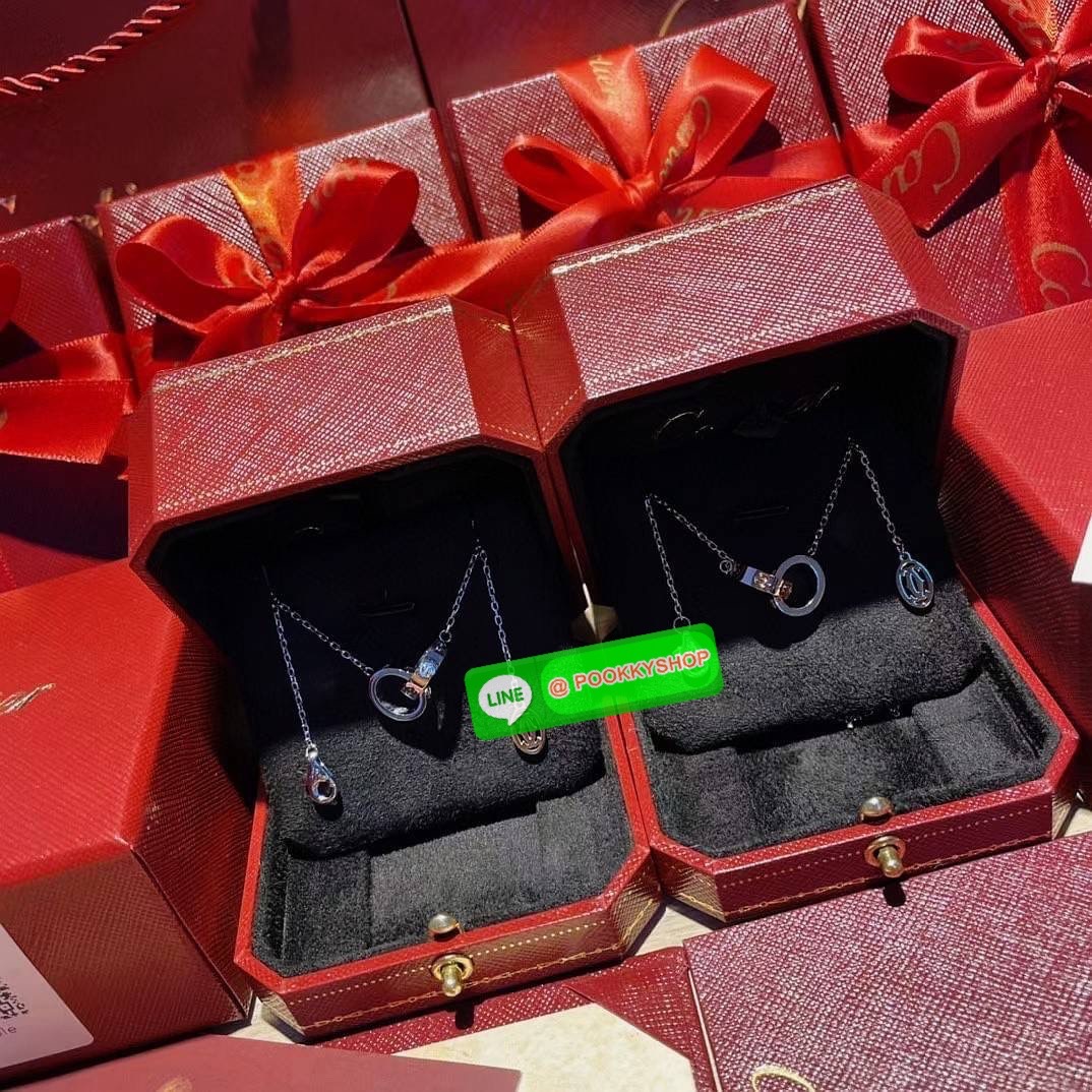 ✴️BEST GIFT IDEAS! ไอเท็มหายาก! ห้ามพลาดค่ะ!✴️ “CARTIER” LOVE NECKLACE VIP GIFT WITH PURCHASE ORIGINAL PACKAGE (GWP) ของกำนัลสุดเลอค่าจากการแลกคะแนนสะสมสำหรับ CARTIER VIP Membership Exchage Rewards ไอเท็มชวนสะสมดีไซน์คลาสสิคสวยเลอค่าไอเท็มแบ