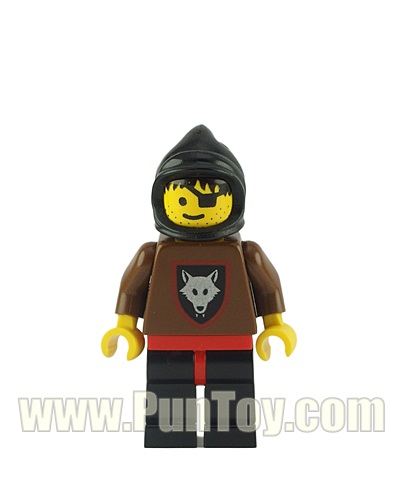 cas255: Wolf People - Wolfpack 2 with Brown Arms, Black Hood, no Cape