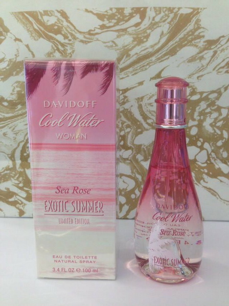 น้ำหอม Davidoff Cool Water Sea Rose Exotic Summer 2016 100ml. มีกล่อง