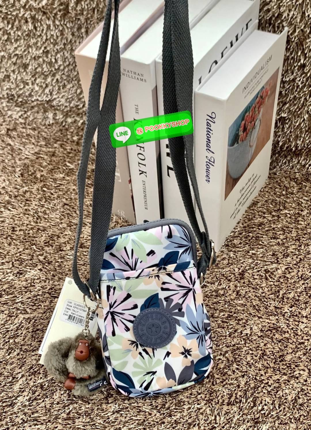 KIPLING TALLY KI1079 🎯ไม่มีใครไม่รู้จักกับแบรนด์ดังฝั่งเบลเยียม อีกหนึ่งแบรนด์ที่สาวๆต้องมีติดตัวอย่างน้อย1ใบค่าา 🔺กระเป๋าสะพายข้าง วัสดุไนล่อนอย่างดี เคลือบกันน้ำ