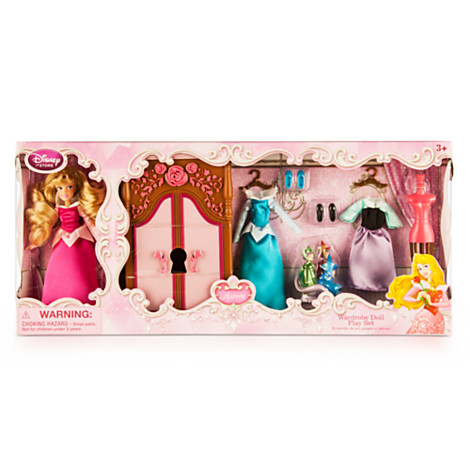 Z Aurora Wardrobe Doll Play Set
