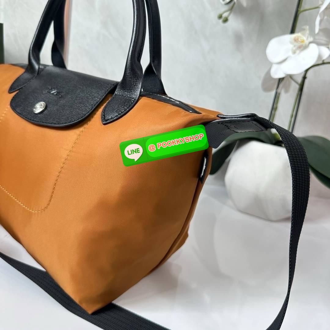 LONGCHAMP LE PLIAGE ENERGY MEDIUM HANDBAG 🔖กระเป๋าสะพายไหล่/ถือ คอลเลคชั่นใหม่สไตล์เรียบหรู ขนาดกลางจุของได้เยอะ