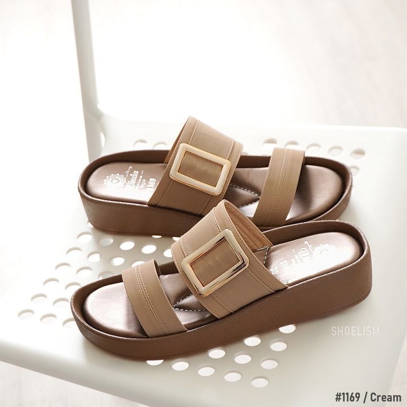 💗 พร้อมส่งจ้า 💗 พร้อมส่งมากจ้า รองเท้าแตะลำลอง คาดหน้า เก็บหน้าเท้าเรียวสวย แต่งอะไล่เพิ่มความเรียบหรู พื้นสุดนุ่มใส่เดินสบาย ไม่มีไม่ได้แล้ว!!