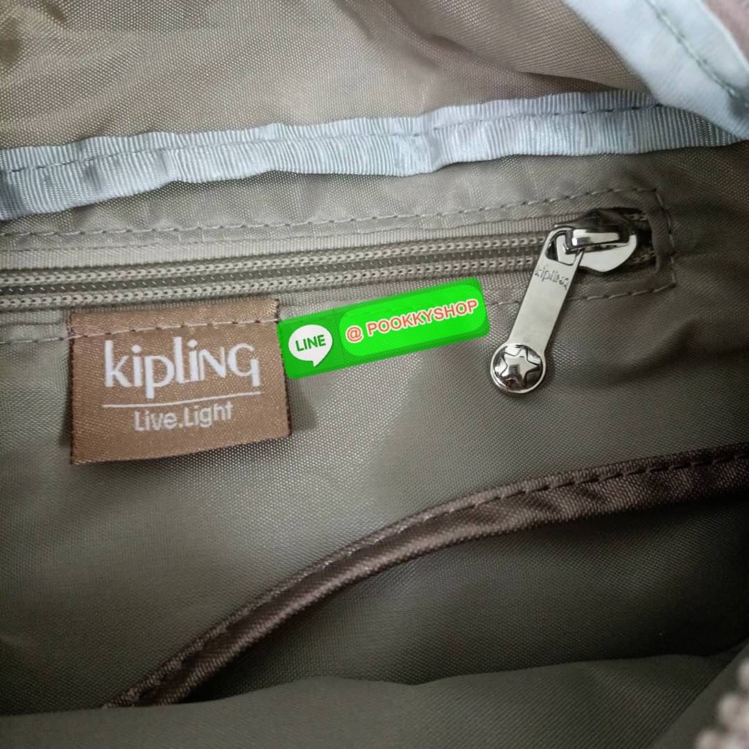 KIPLING YASEMINA Fanny Pack ซับในสีพื้น หัวซิปโลหะไม่มีอักษรแบรนด์ กระเป๋าคาดอกหรือคาดเอว วัสดุด้านนอก Nylon +polyester