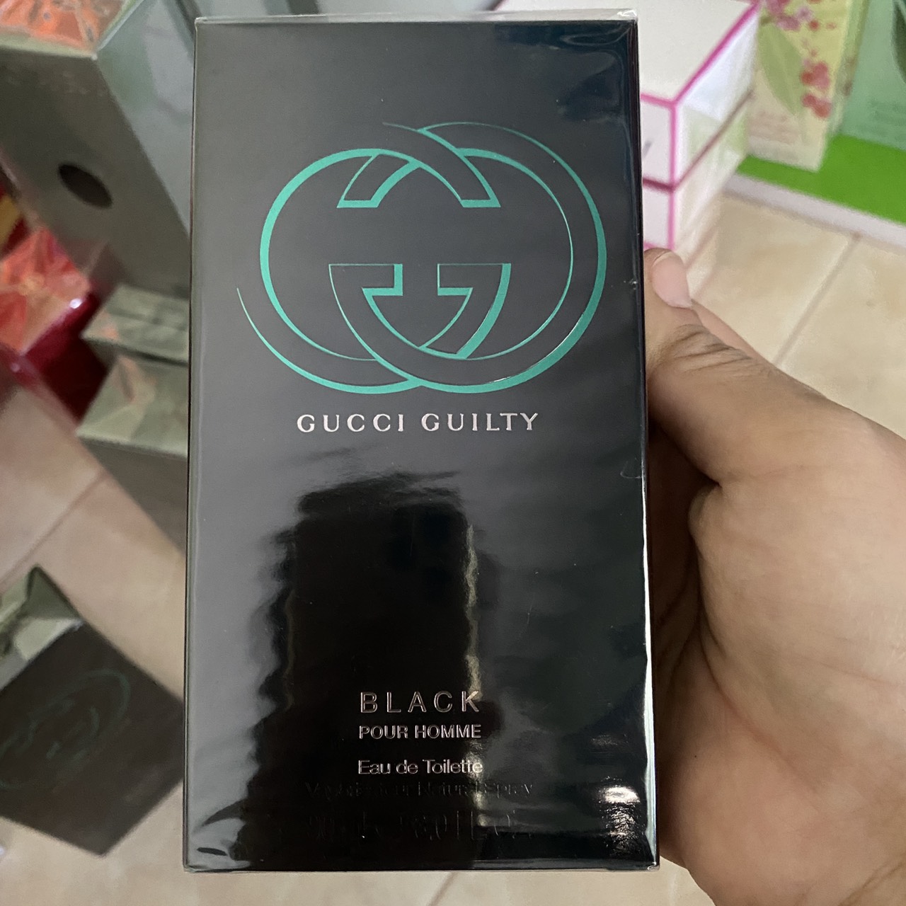 น้ำหอม Gucci Guilty Black for Men EDT 90 ML.(มีกล่อง)