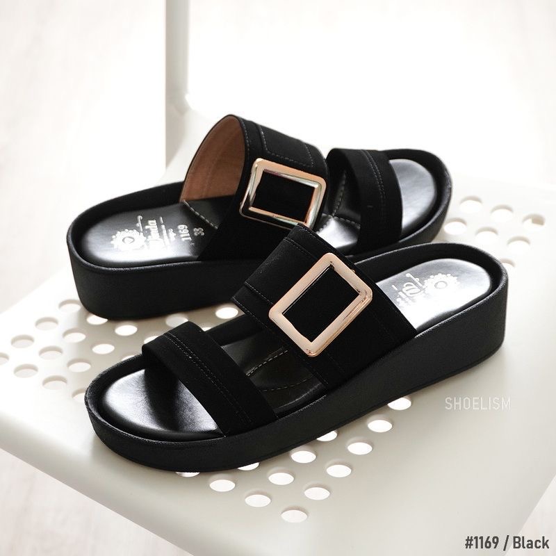 💗 พร้อมส่งจ้า 💗 พร้อมส่งมากจ้า รองเท้าแตะลำลอง คาดหน้า เก็บหน้าเท้าเรียวสวย แต่งอะไล่เพิ่มความเรียบหรู พื้นสุดนุ่มใส่เดินสบาย ไม่มีไม่ได้แล้ว!!