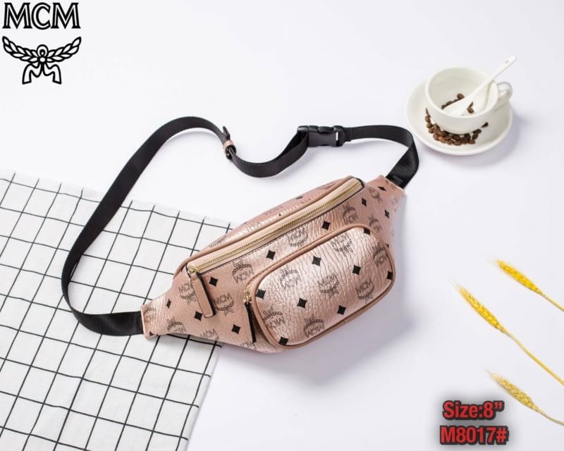 กระเป๋าคาดอก คาดเอว MCM งานพรีเมี่ยม ปั้มครบ พร้อมถุงผ้า