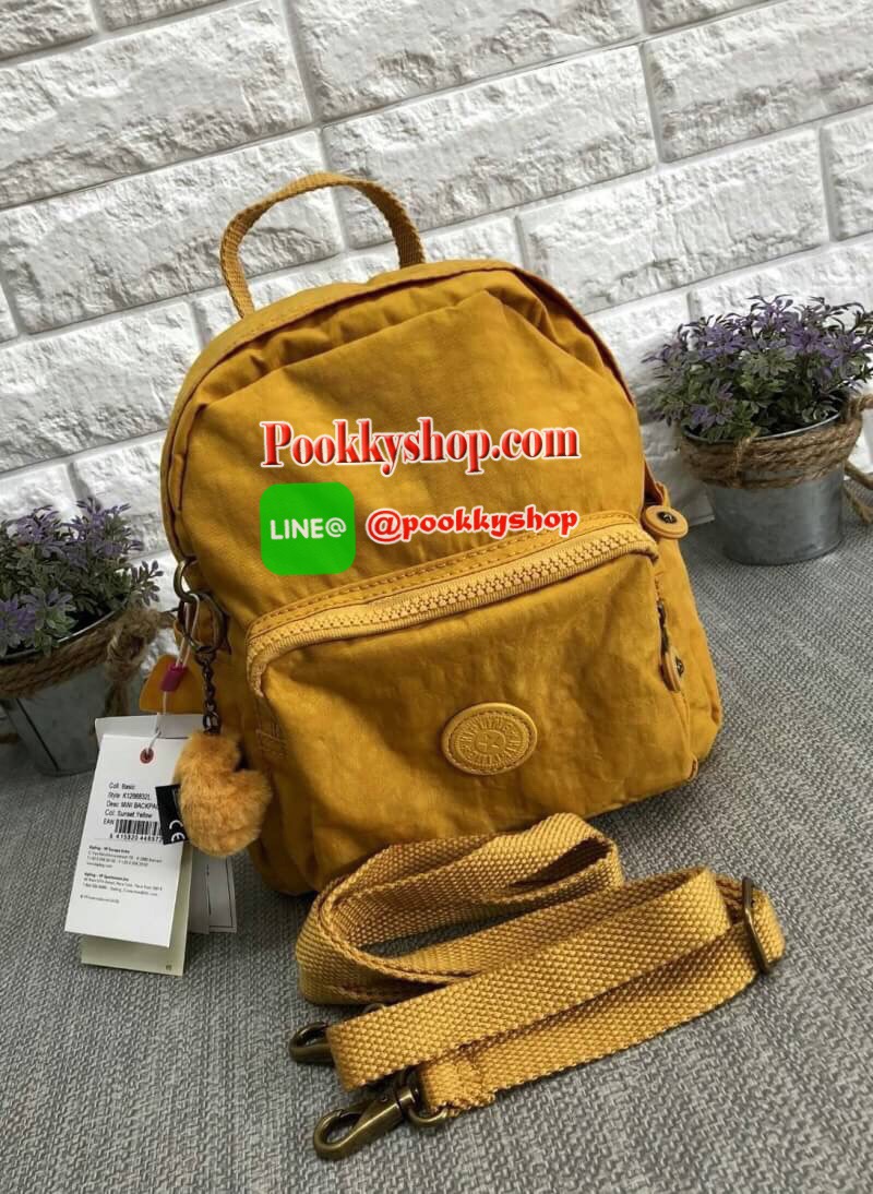New in. Kipling Mini Backpack Bag >>Factory oem HK<< สิ้นสุดการรอคอย พร้อมส่งที่ไทยอีกครั้งค่ะ!!! สุดคุ้ม!!! รุ่นนี้สามารถหิ้ว//สะพายข้าง//ครอสบอดี้ร์//และสะพายหลังแบบเป้ ได้ ครบจบใบเดียวอยู่ค่ะ!!! วัสดุไนล่อน ด้านหน้ามีช่องซิปหนึ่งช่อง ใส่มือ