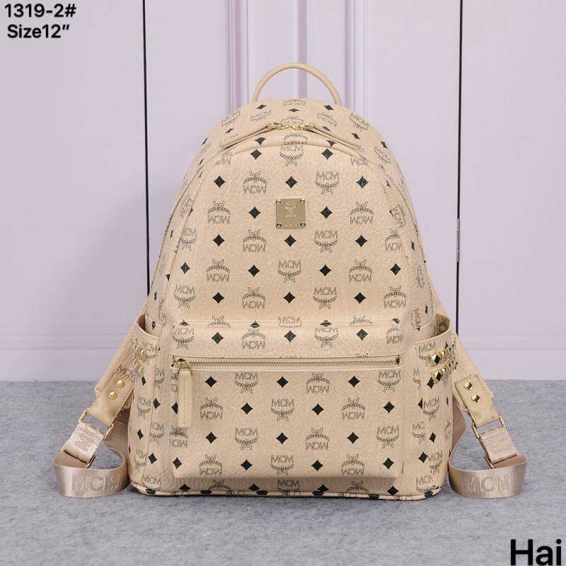 กระเป๋าเป้ MCM งานพรีเมี่ยม ปั้มครบ พร้อมถุงผ้า