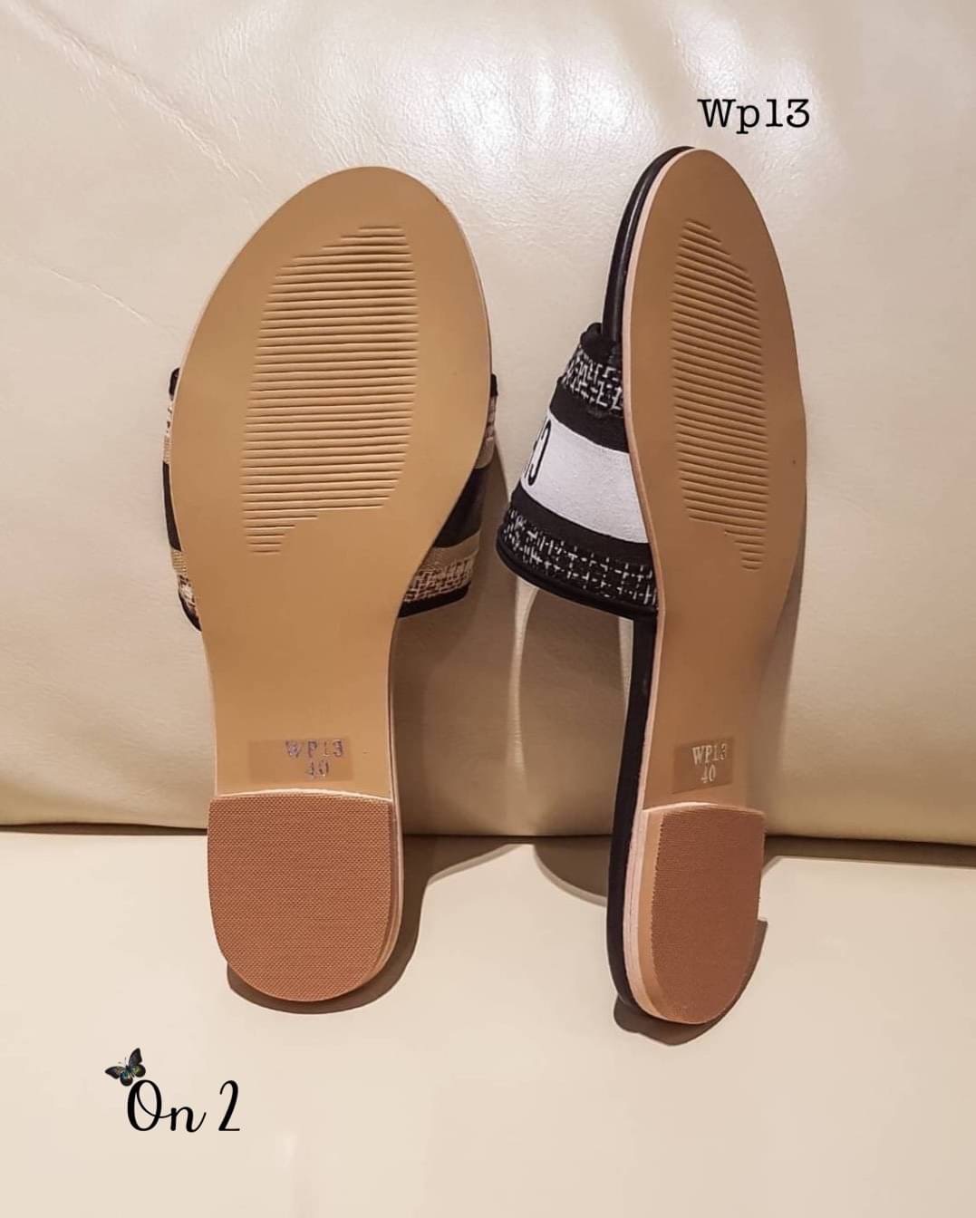 Dior dway sandals ชนชอปแตะสวม dior พื้นปั้มสวยเป๊ะไม่ต้องพูดเยอะ รีบจองด่วนจ้า