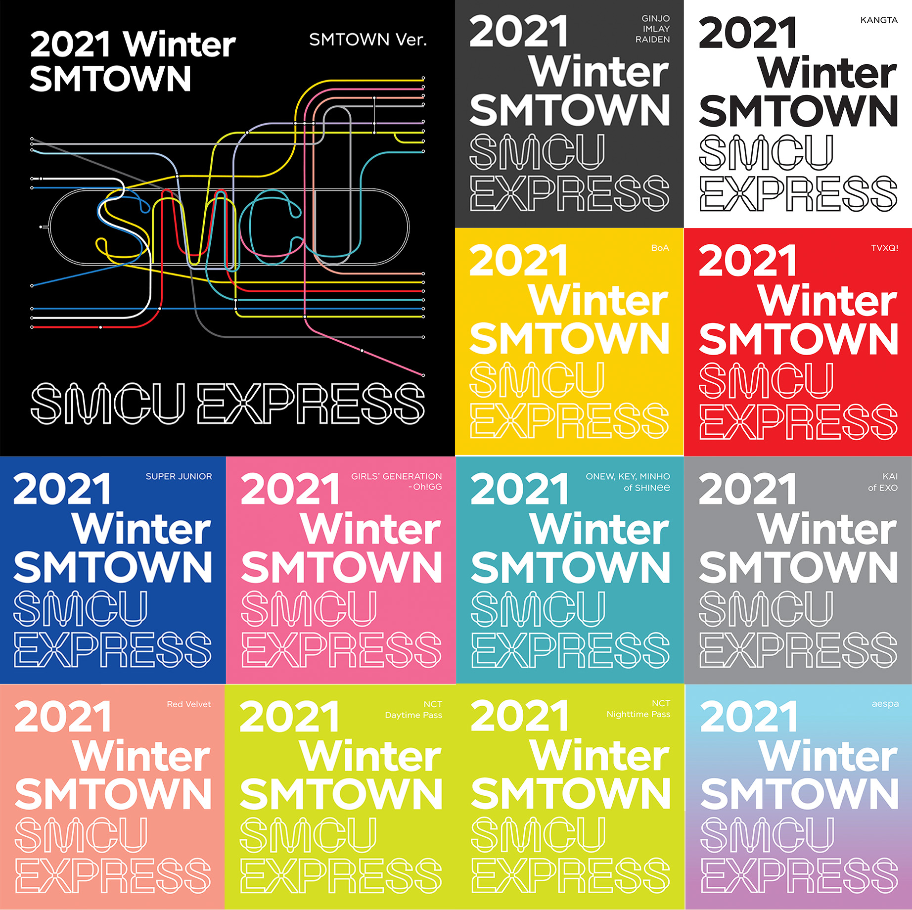 2021 Winter SMTOWN : SMCU EXRPESS
