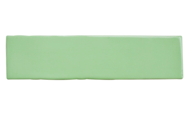 กระเบื้องซับเวย์ 3"x12" รุ่น Wavy สีเขียวอ่อน (Light green)