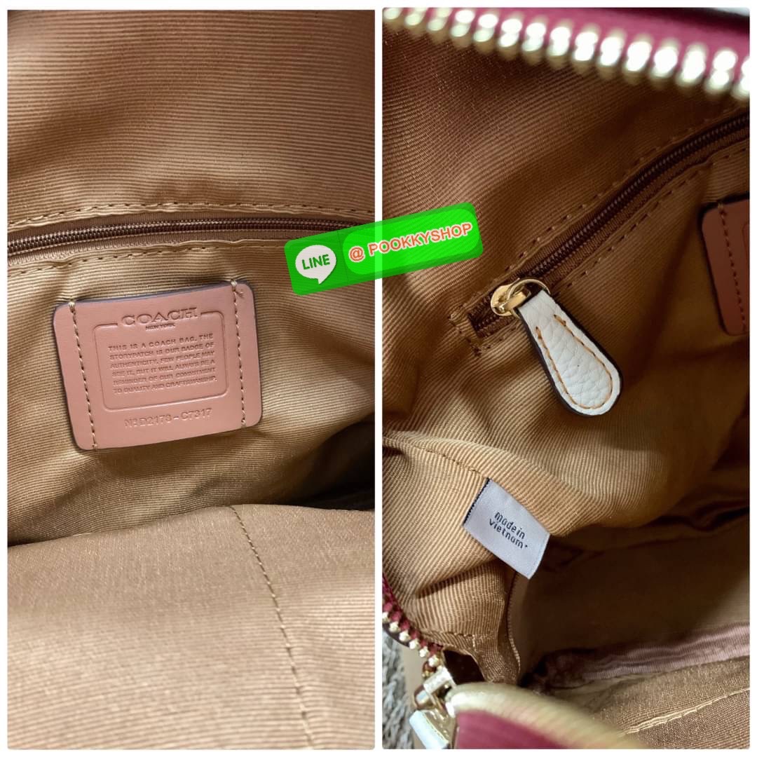 NEW ARRIVAL! น้องแมวเสือน่ารักมากๆเลยค่าา! COACH COURT BACKPACK IN SIGNATURE WITH TIGER ((C7317)) พร้อมส่ง น่ารักขนาดนี้ ไม่มีได้งัยย! กระเป๋าสะพายหลังแบบมีหูหิ้ว รุ่นนี้ใช้ทั้งแท้อย่างดีทั้งใบ ลายหนังสวย นิ่มดีมากๆเลยค่ะ ด้านหน้าสกรีนลายรูปแมวเสือตระกูลเ