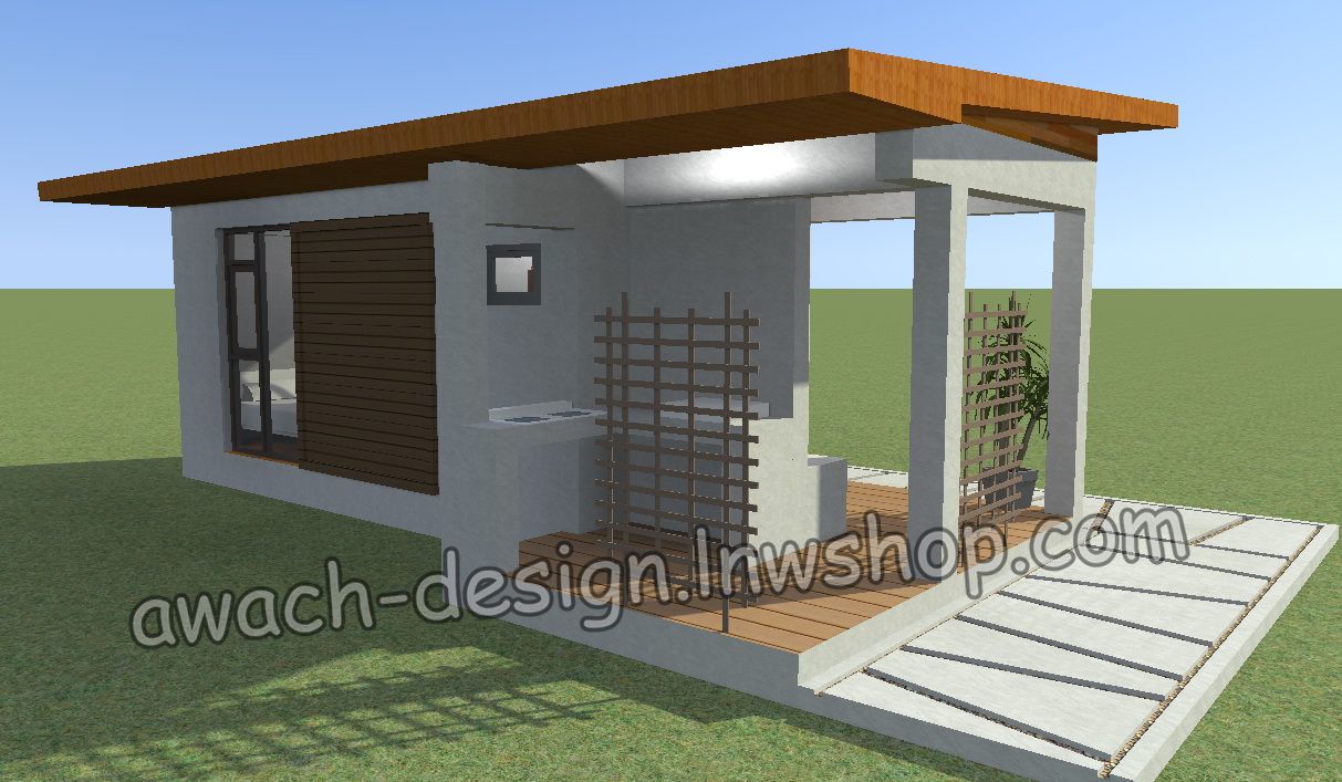 R400 บ้านพักขนาดเล็ก