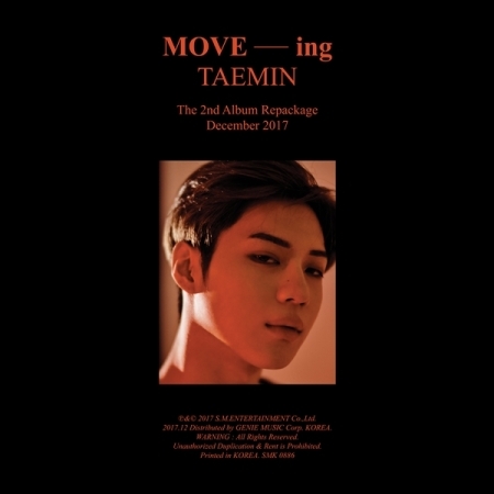 TAEMIN 2ND ALBUM REPACKAGE - MOVE -ING