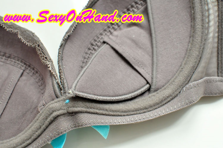 ชุดชั้นใน บราลูกไม้ เกรดพรีเมี่ยมส่งยุโรป สีเนื้อ แต่งลูกไม้ แต่งสายสีฟ้า ลูกไม้เกรดAAA เก็บทรงสวยมากๆคะ Size B80/B85