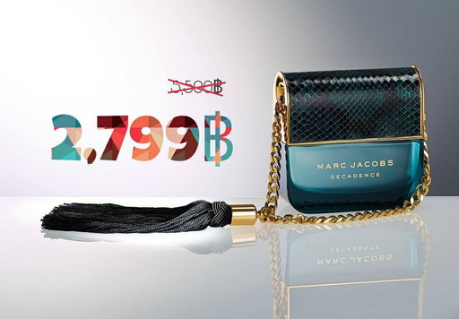 น้ำหอม Marc Jacobs Decadence EDP 100ML. ( มีกล่อง )