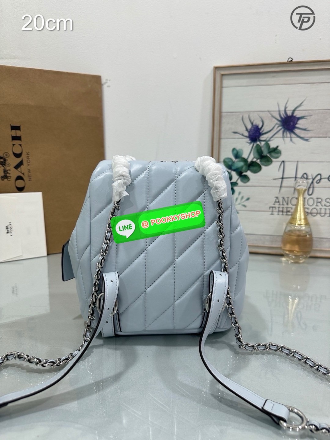 NEW ARRIVAL! สวยเกินห้ามใจ หนังนิ่มฟูสุดๆไปเลยค่า COACH TABBY QUILING BACKPACK ((CU076)) 💌พร้อมส่ง! ใหม่ก่อนใคร กับกระเป๋าทรงที่ฮิตเกินต้าน หนังแท้อย่างดี หนังนิ่ม ฟู ลื่นเงาแววสวยมากๆ ตัดกับอะไหล่ทองแย่างลงตัว