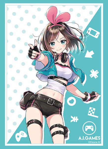 Bushiroad Sleeve Collection HG Vol.2114 - "Kizuna AI" A.I.Games 2019 ver.
