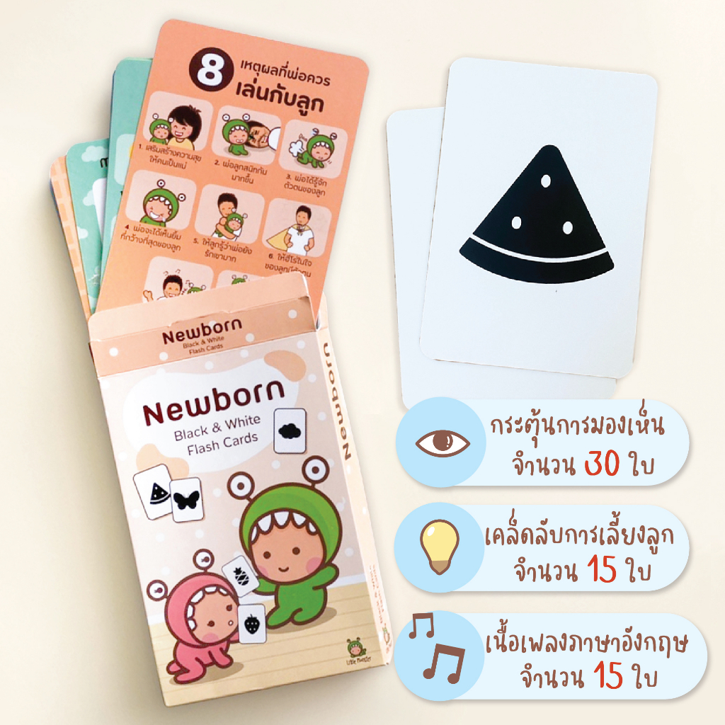 Littlle Monster | Mommy Booster X Newborn Flashcards | กู้น้ำนม