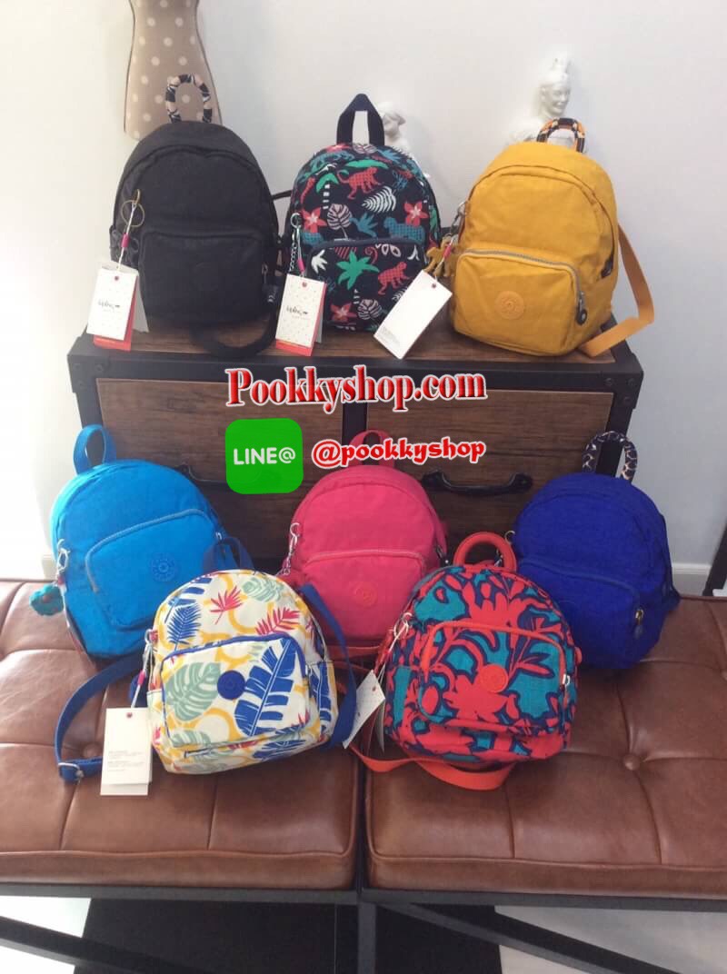 พร้อมส่ง รายละเอียด: New Arrival Kipling Mini nylon Backpack ( K12673 ) >> กระเป๋าเป้มินิรุ่นใหม่ล่าสุด วัสดุไนล่อน กันน้ำ บุด้วยนวมเพิ่มความนุ่ม เปิดปิด ด้วยซิป >>รูปทรงสวย ขนาดกะทัดรัด น้ำหนักเบา สีสันสดใส >>มาพร้อมสายถอดออกได้ สามารถ