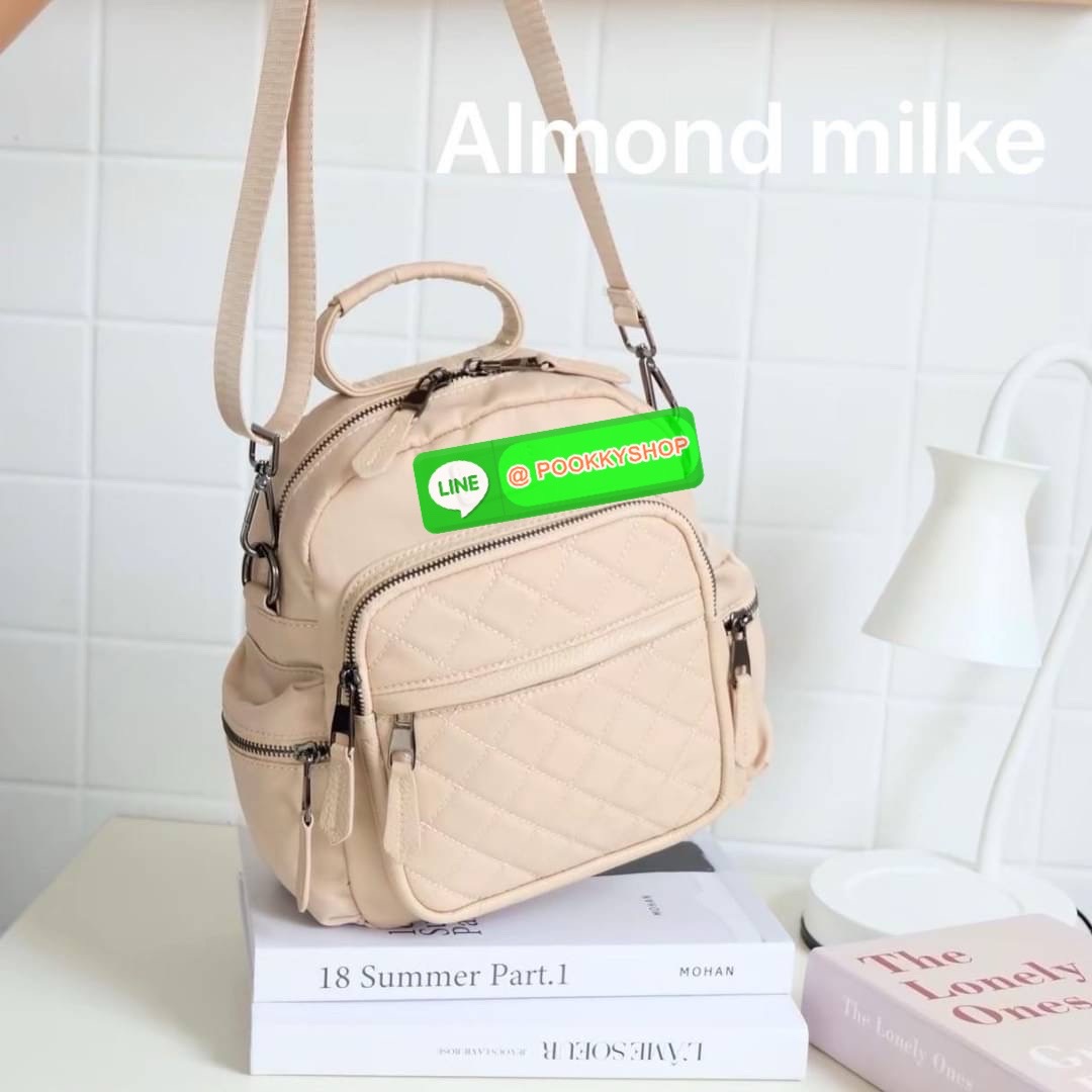 New arrival เป้ถอดสายได้ จะสะพายแบบไหนก้อสวย !! KEEP รุ่น Rouget backpack (ปรับ Collection ใหม่ ) น้ำหนักเบากว่าเดิม