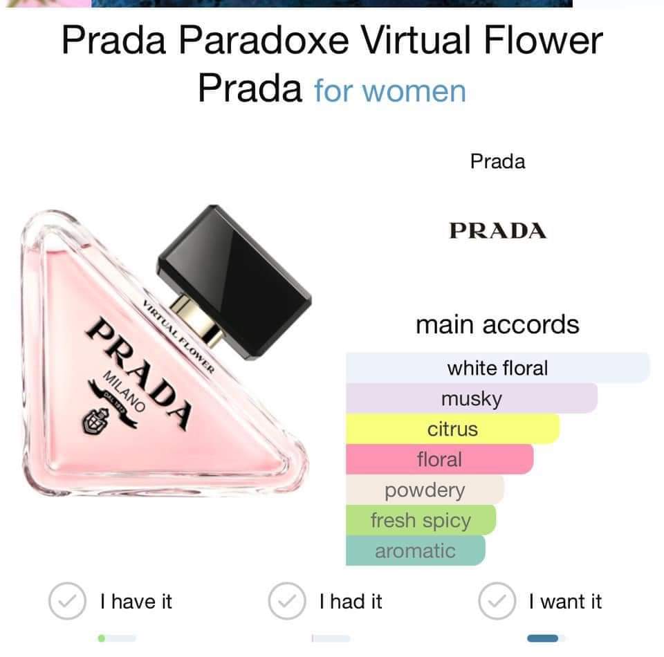 น้ำหอม Prada Paradoxe Virtual Flower EDP
