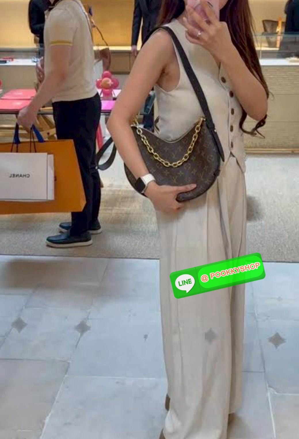 LOUIS VUITTON COOKIE BB MONOGRAM BAG2025🎉🎉 ((vip duty ตปท)) คุณค่าแก่การครอบครอง! กับกระเป๋าดีไซด์สวย เก๋ ทรงพระจันทร์ครึ่งเสี้ยวอันเป็นสัญลักษณ์ของรุ่น