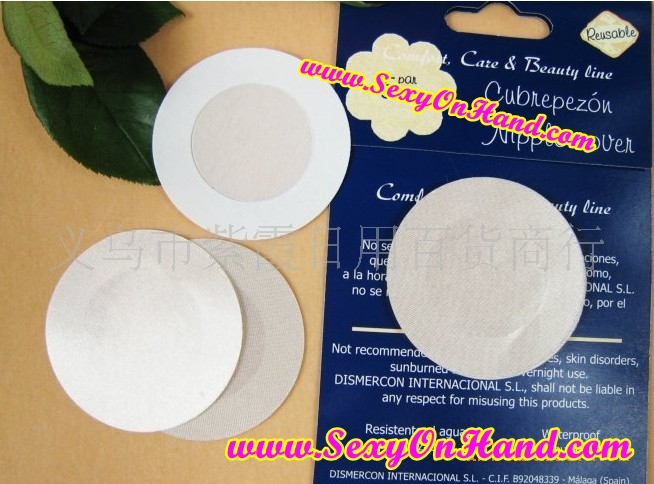 แผ่นปิดหัวนมผ้าไหม เนื้อละเอียด ไม่ระคายเคืองค่า ( ทรงกลม / ทรงดอกไม้)