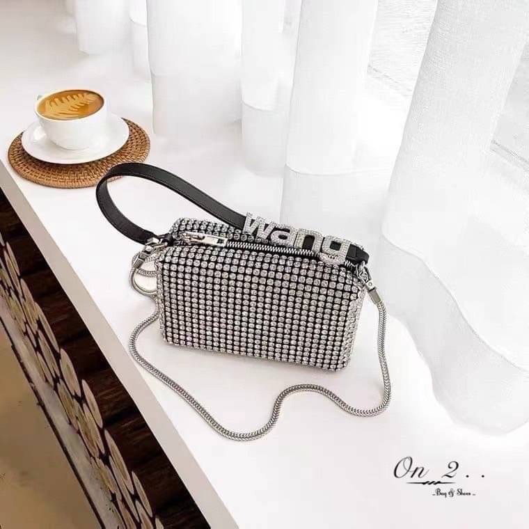 🔥💯 New Arrival 💯🔥 Crystal “WANG” with Crossbody Bag
