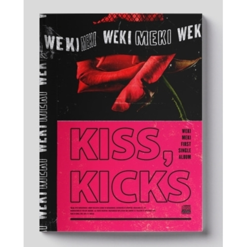 WekiMeki 1st Single Album - KISS, KICKS(KISS Ver)
