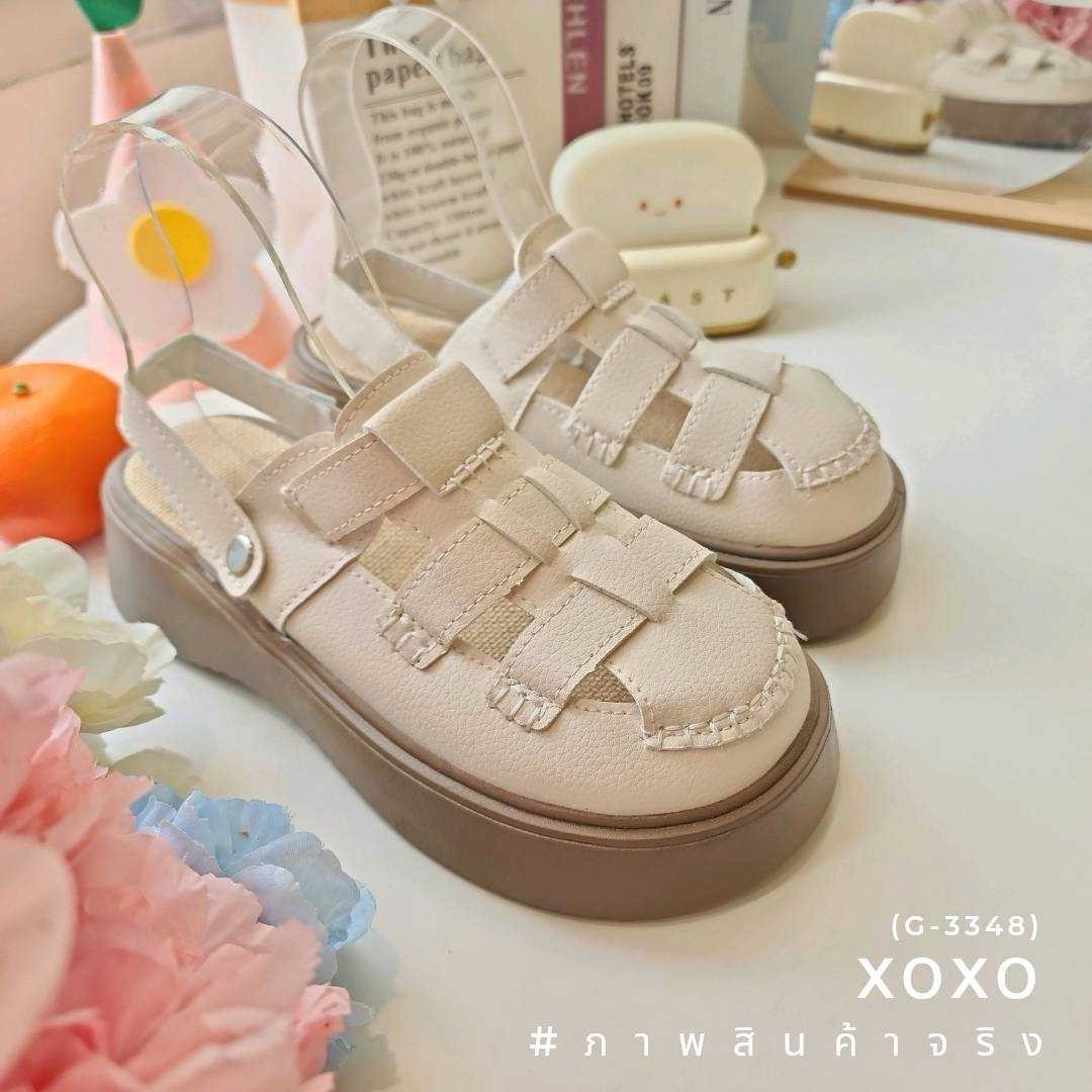 สินค้าพร้อมส่ง งานสวม สไตล์วินเทจ บอกเลยคำเดียว ว่าจึ้งมากกก วัสดุหนัง PU สานทับ สามารถใส่เป็นแตะสวม สายคาดสามารถหมุดกลับมาเป็นสายรัดได้ ส้นเสมอไม่เขย่ง ใส่สบายมากหน้ากว้าง