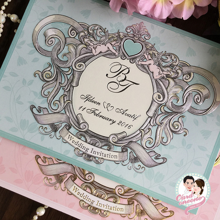 การ์ดแต่งงานวินเทจ