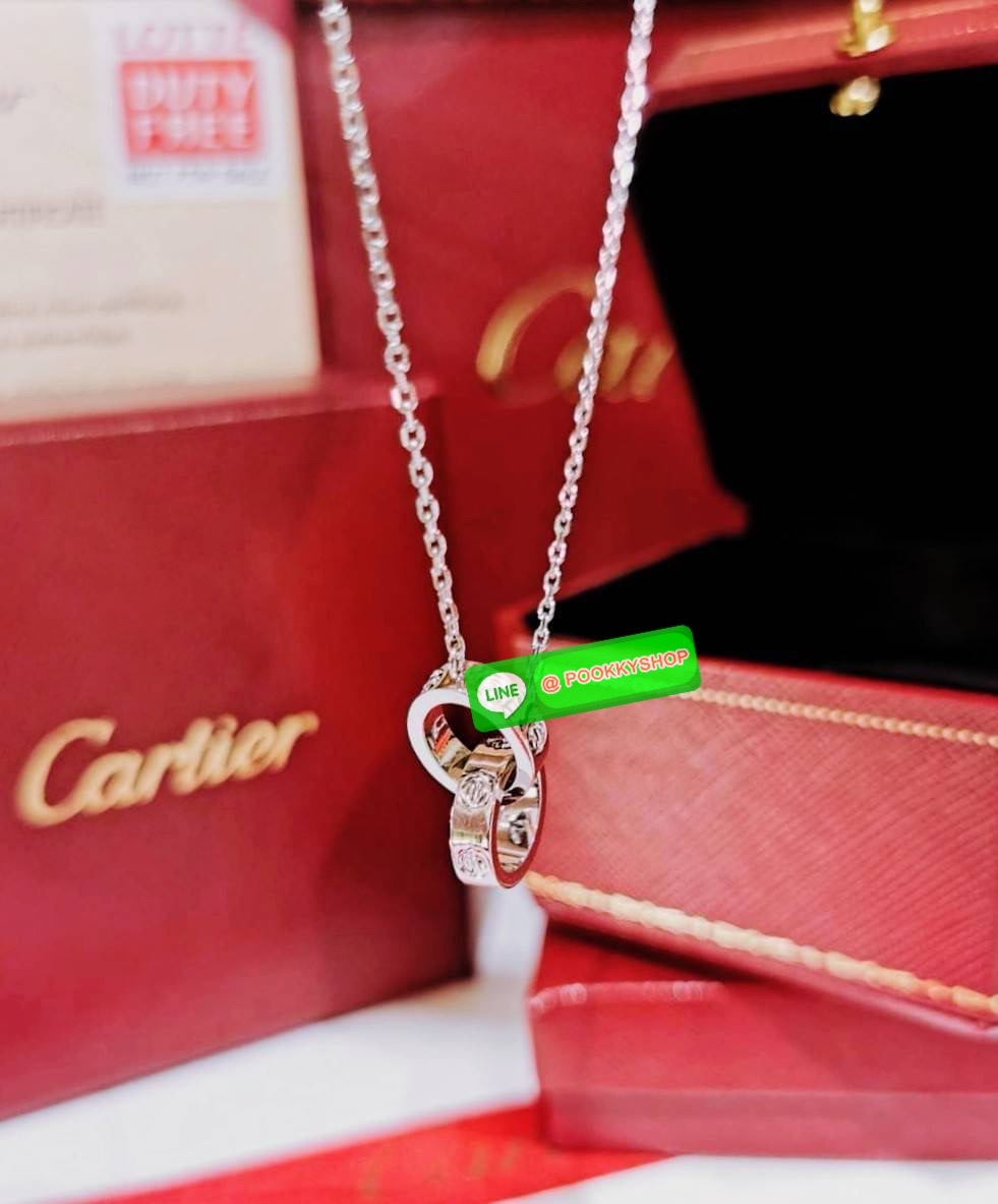 ✴️BEST GIFT IDEAS! ไอเท็มหายาก! ห้ามพลาดค่ะ!✴️ “CARTIER” LOVE NECKLACE VIP GIFT WITH PURCHASE ORIGINAL PACKAGE (GWP) ของกำนัลสุดเลอค่าจากการแลกคะแนนสะสมสำหรับ CARTIER VIP Membership Exchage Rewards ไอเท็มชวนสะสมดีไซน์คลาสสิคสวยเลอค่าไอเท็มแบ