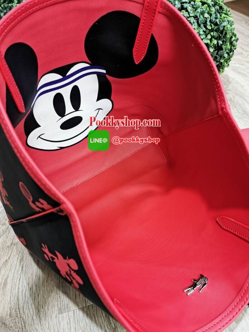 Best Seller! ซื้อ1ได้ถึง2ใบ! New Arrival! & Limited x Disney Holiday Collection Reversible Tote Bag With Clutch กระเป๋าสะพายรุ่นใหม่คอลเลคชั่นดิสนีย์ทรงTote มาพร้อมใบเล็กเข้าชุดสุดคุ้มสามารถแยกใช้ได้ วัสดุหนัง Saffiano สวยกันน้ำดูแลรักษาง่าย ดีไซน