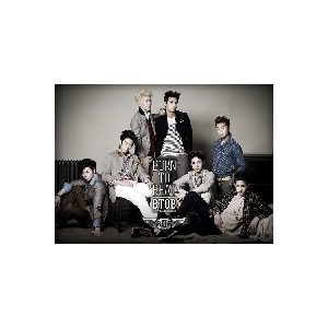 BTOB FIRST MINI ALBUM - BORN TO BEAT CD + POSTER