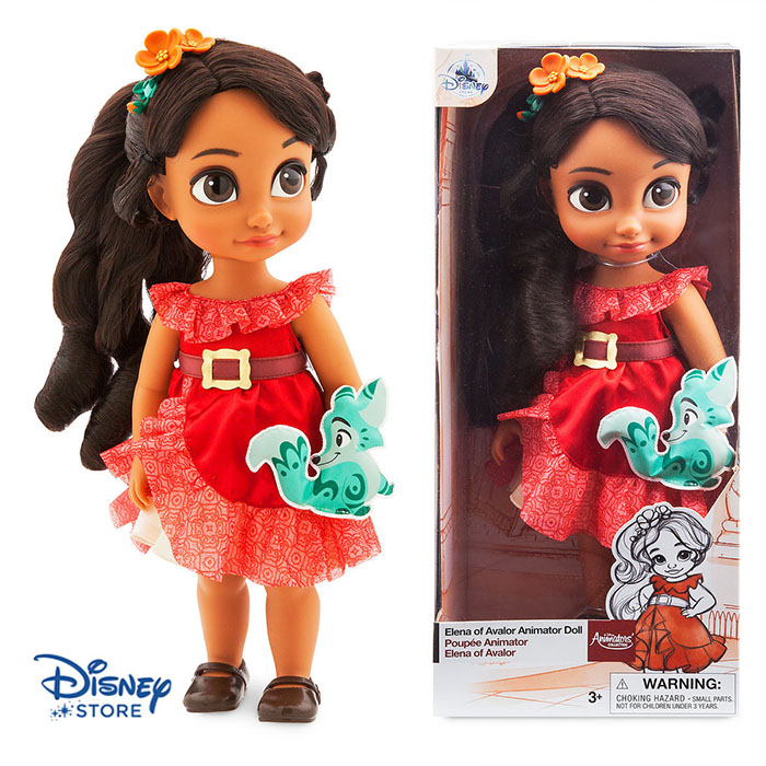 ฮ Disney Animators' Collection Elena of Avalor Doll - 16'' ของแท้ นำเข้าจากอเมริกา