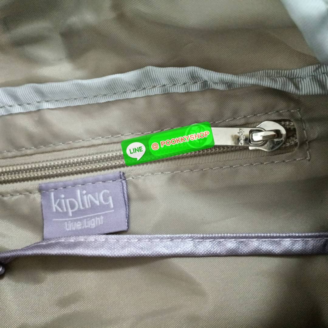 KIPLING YASEMINA Fanny Pack ซับในสีพื้น หัวซิปโลหะไม่มีอักษรแบรนด์ กระเป๋าคาดอกหรือคาดเอว วัสดุด้านนอก Nylon +polyester