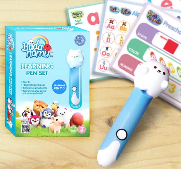 Badanamu Learning Pen 2 Package สื่อการเรียนภาษาอังกฤษ จาก BADANAMU