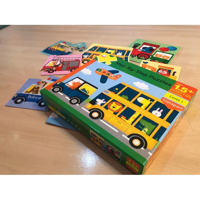 Dickens Step By Step Puzzle จิ๊กซอว์เด็ก ของเล่นเสริมพัฒนาการ