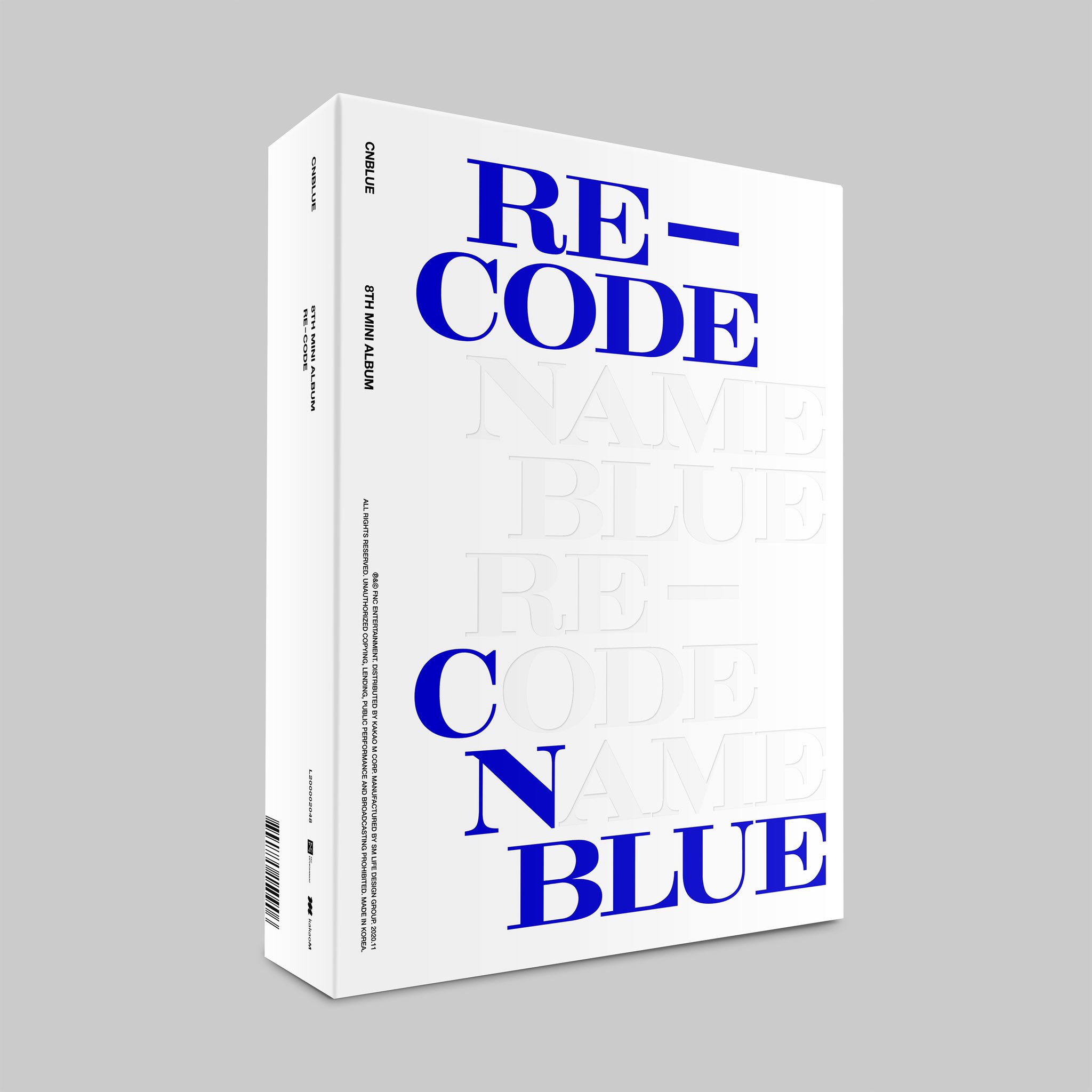 CNBLUE 8th Mini Album - RE-CODE