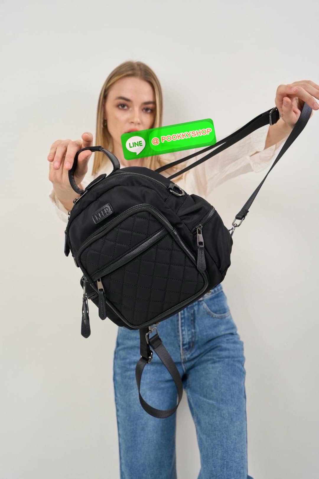 New arrival เป้ถอดสายได้ จะสะพายแบบไหนก้อสวย !! KEEP รุ่น Rouget backpack (ปรับ Collection ใหม่ ) น้ำหนักเบากว่าเดิม