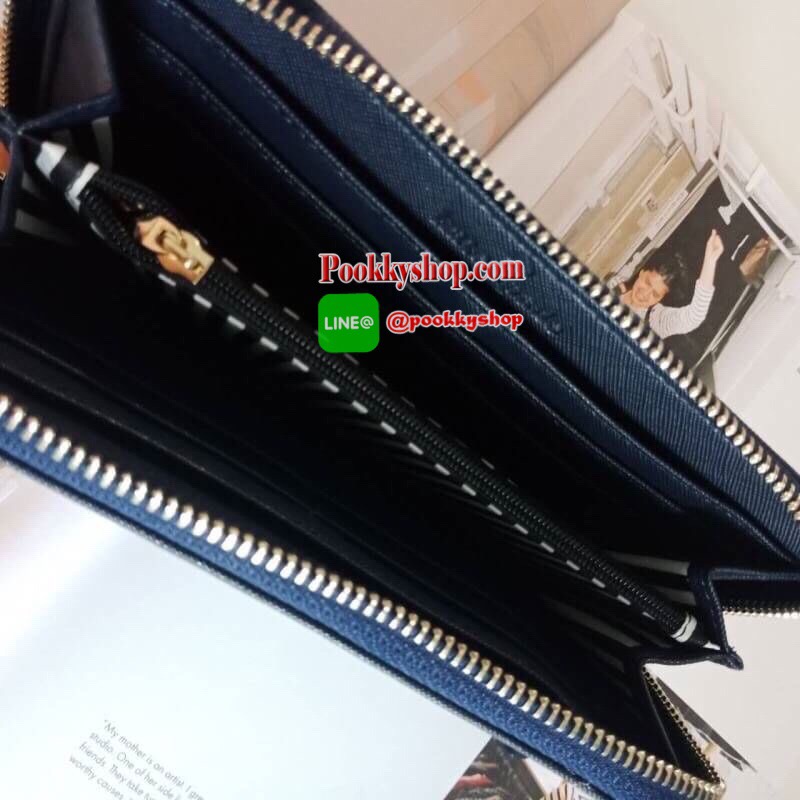 อัพเดตสินค้ามาใหม่!!! พร้อมส่งครบสี ถือแล้วหรูมาก รับทรัพย์เต็มกระเป๋า กระเป๋าสตางค์ใบยาวซิปรอปยี่ห้อ KATE SPADE SAFFIANO&GLITTER BAG กระเป๋าเงินหนังลาย SAFFIANO ตัดกับกลิตเตอร์ลายด้านล่าง อะไหล่สีทอง น้ำหนักเบา ด้านในมีช่องซิปใส่เหรียญ ใส่บัตร ใส่ธนบัตรไ