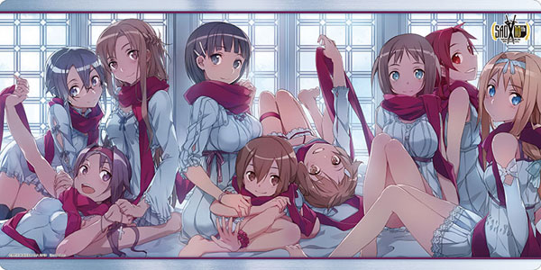 Bushiroad Rubber Mat Collection - Dengeki Bunko Sword Art Online "Fuyu no Seiiki"