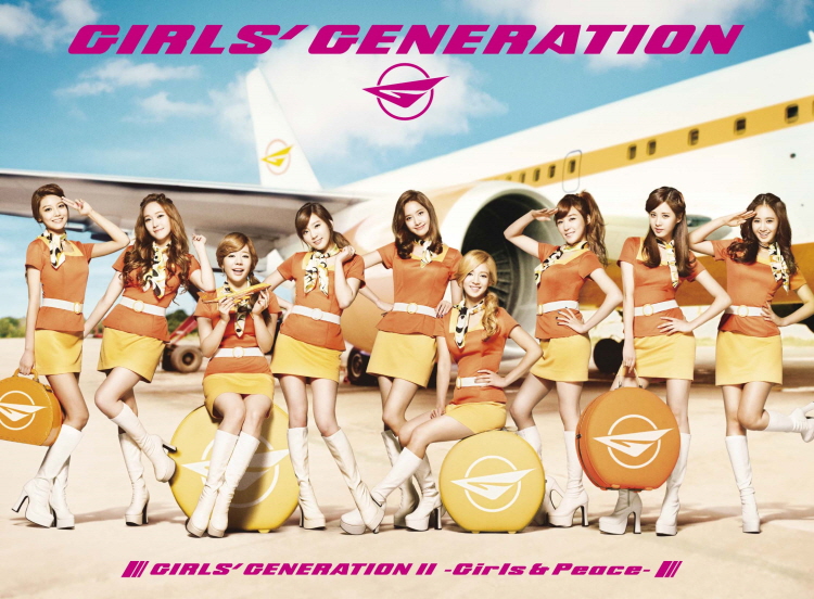 [SNSD] 2nd Japan Album - Repackage "Girls & Peace" [CD+DVD] *Limited Edition*