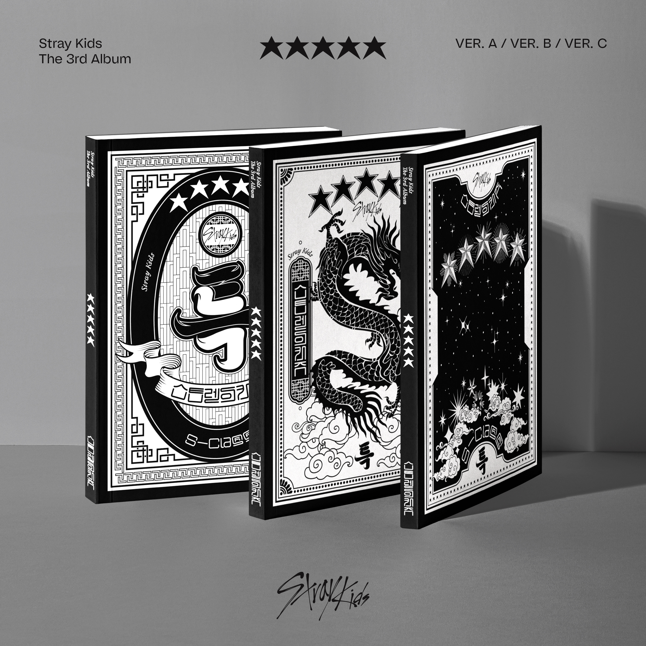[Standard] Stray Kids 3rd Album - ★★★★★ 5-STAR (Random Ver.)