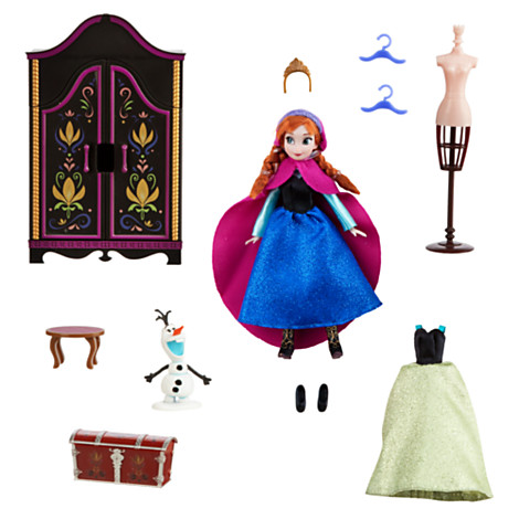 ฮ Wardrobe Anna Mini Doll Play Set - Frozen