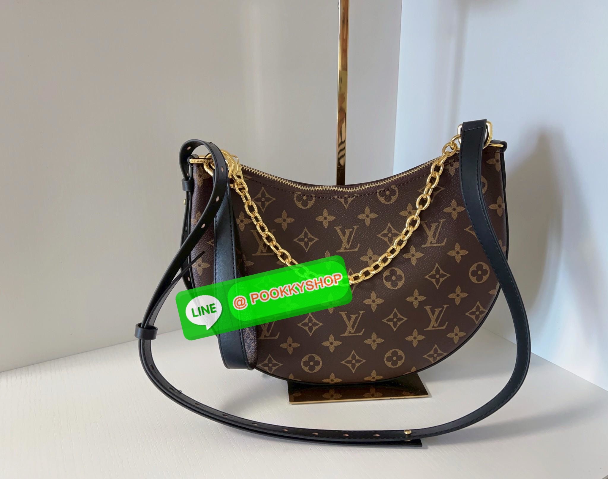 LOUIS VUITTON COOKIE BB MONOGRAM BAG2025🎉🎉 ((vip duty ตปท)) คุณค่าแก่การครอบครอง! กับกระเป๋าดีไซด์สวย เก๋ ทรงพระจันทร์ครึ่งเสี้ยวอันเป็นสัญลักษณ์ของรุ่น